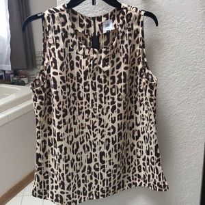 CAbi animal print top